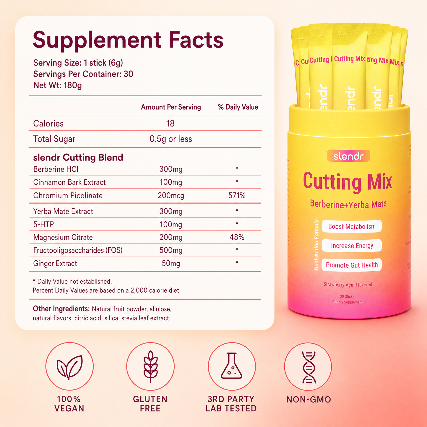Slendr™  Cutting Drink Mix