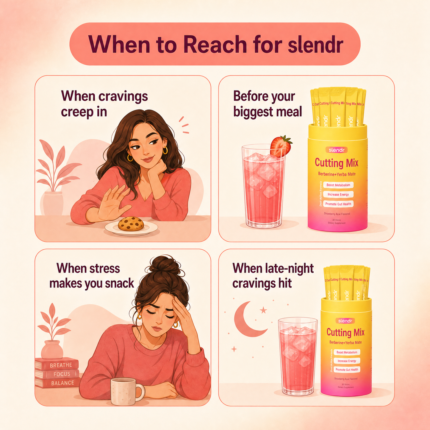 Slendr™  Cutting Drink Mix